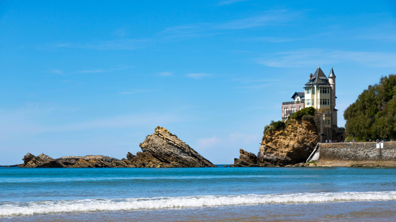 Biarritz côte des basques