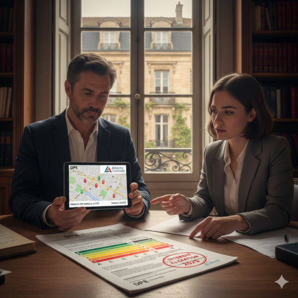 dpe avec atlantic contrôle à artigues près bordeaux